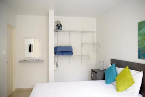 Кровать или кровати в номере Beach Homes Aruba