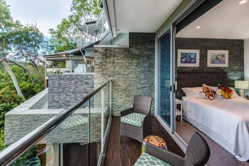 Μπαλκόνι ή βεράντα στο Habitat on Hamilton Island by HIHA