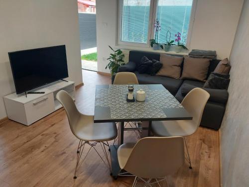 Μια τηλεόραση ή/και κέντρο ψυχαγωγίας στο Apartman Ella