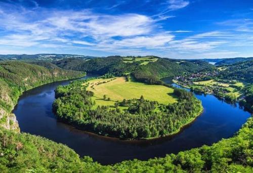 Naturlandschaft in der Nähe der Ferienwohnung