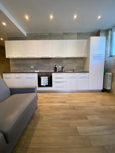 Kjøkken eller kjøkkenkrok på Siag Apartments