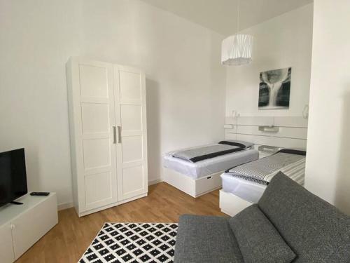 Μια τηλεόραση ή/και κέντρο ψυχαγωγίας στο Apartment Nr. 8 Bad Laasphe Altstadt
