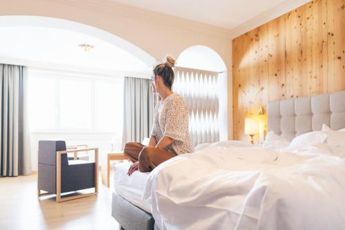 Postel nebo postele na pokoji v ubytování Hotel Steiner Superior