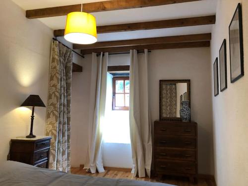 Гостиная зона в Maison rurale au cœur des Cévennes Ardéchoises