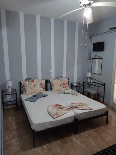 Кровать или кровати в номере Apartment Christiana