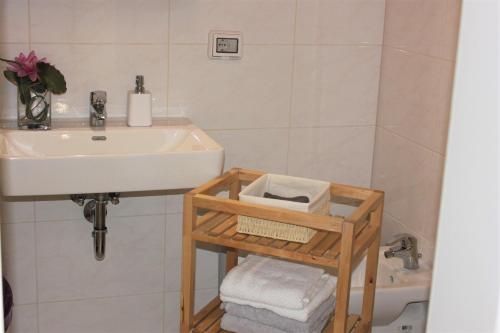 Kúpeľňa v ubytovaní Morgensonne