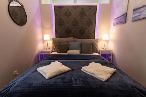 Кровать или кровати в номере Austrian designed Home close to city centre