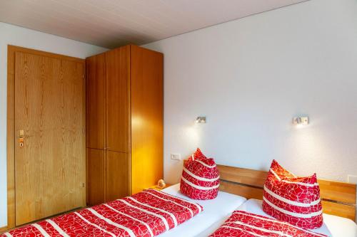 Una cama o camas en una habitación de Wohlfühlnest
