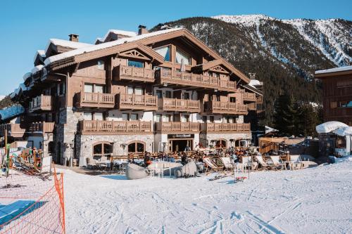 Το Manali Lodge by Alpine Residences τον χειμώνα