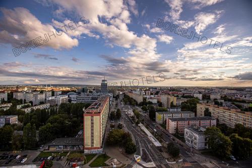 Pemandangan dari udara bagi Hanza Tower - BokiejHotels, City View, 16th floor