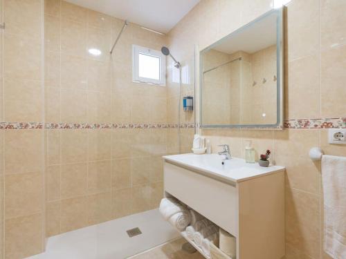 Koupelna v ubytování Vivienda Vacacional Irene