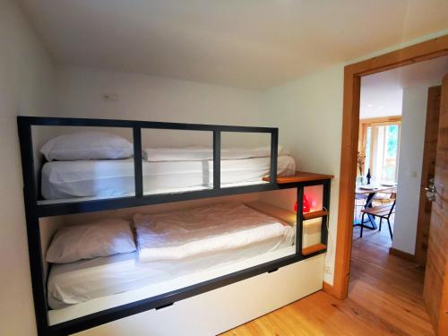 Appartement moderne aux Gets, 2 chambres, garage, services inclus