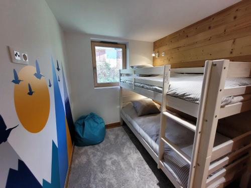 Appartement lumineux 5 pièces, confort pour 8 personnes, garage inclus