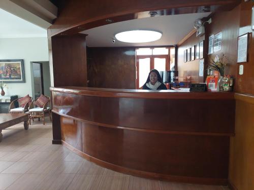 Vstupní hala nebo recepce v ubytování Lima Wasi Hotel Miraflores