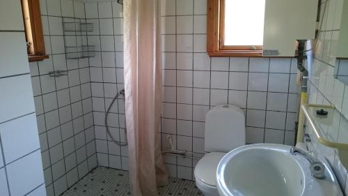 Daemningen at Gammel Rye tesisinde bir banyo