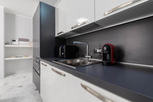 Cucina o angolo cottura di Appartamento Giulia - Alassio