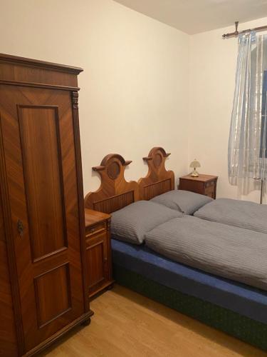 Postel nebo postele na pokoji v ubytování Apartmány Maňová