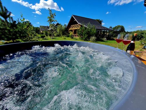 Spa and/or other wellness facilities at Siedlisko na Wzgórzu - Noclegi Agroturystyka - Borsuki