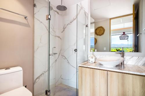 Koupelna v ubytování Maritima Golf 4A