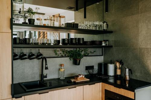 Dapur atau dapur kecil di oto.domki