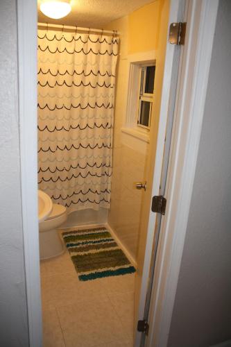 A bathroom at Key West Style Historic Home in Coconut Grove Florida The Yellow House