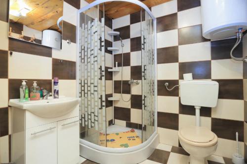Ванна кімната в Apartments for families with children Perusic (Velebit) - 17540