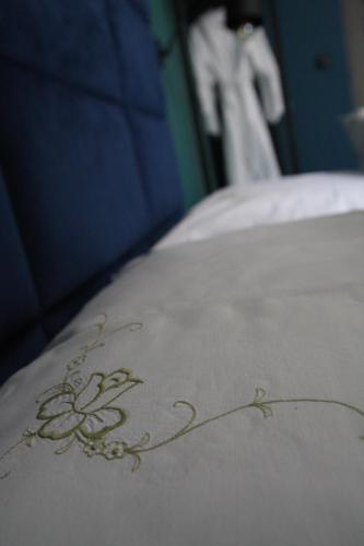 Postel nebo postele na pokoji v ubytování Segment rodzinny Stara Szkoła
