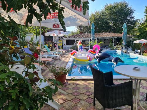 Zahrada ubytování Hotel Rai