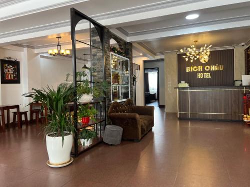Posezení v ubytování Bich Chau Hotel