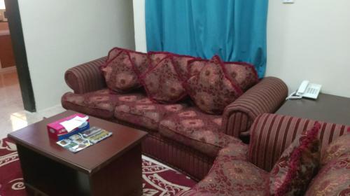 Χώρος καθιστικού στο Sadaf Hotel Apartments