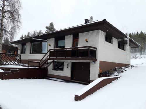 Villa Rinne v zimě