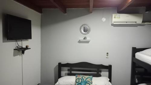 Ένα ή περισσότερα κρεβάτια σε δωμάτιο στο Sea Star Inn