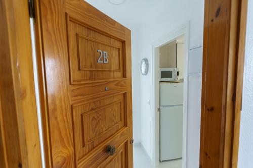 Η κουζίνα ή μικρή κουζίνα στο Apartament Rosa