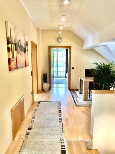 a living room with a rug on the floor at Apartment Tinney in Kössen