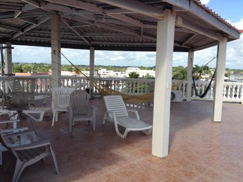 Un balcón o terraza en Mirador Hotel