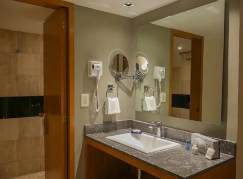 Koupelna v ubytování Hotel Guadalajara Plaza Ejecutivo