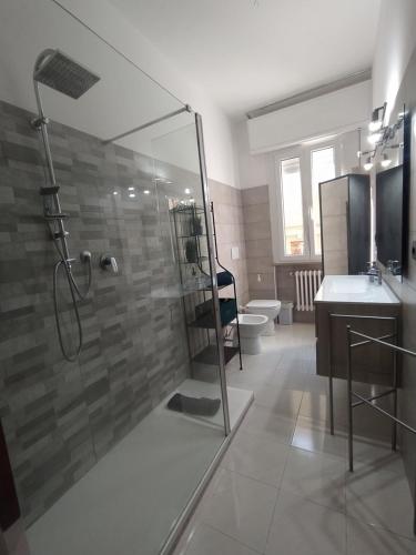 Ett badrum på Casa Moretti