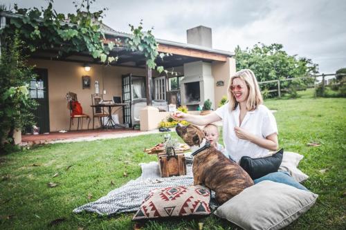 Κήπος έξω από το Fernhill Guest Farm