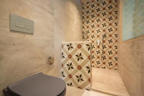 Koupelna v ubytování Villa Figen