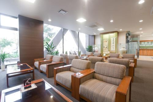 Ruang duduk di Onsen Hotel Nakahara Bessou Nonsmoking, Earthquake retrofit