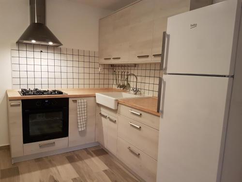 Η κουζίνα ή μικρή κουζίνα στο Family friendly house with a parking space Nerezine, Losinj - 17984