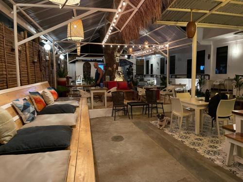 Posezení v ubytování Everrich Boutique Resort Boracay