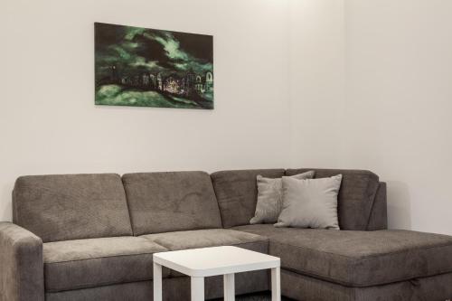Posezení v ubytování LIGHTHOUSE APPARTEMENTS