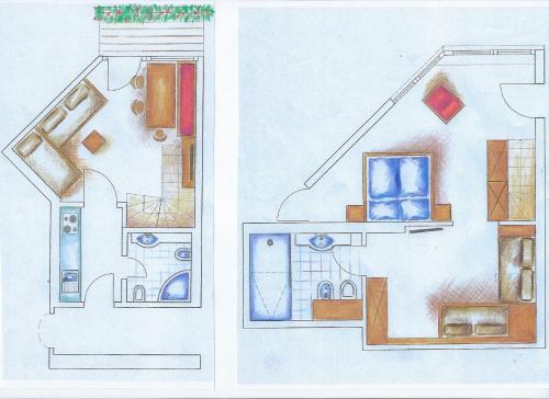 Residence Emmyの見取り図または間取り図