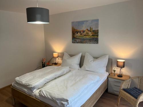 Postel nebo postele na pokoji v ubytování Apartment Ploner