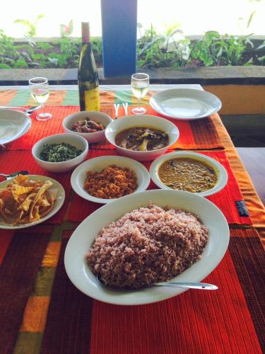 Comida en el hotel o alrededores