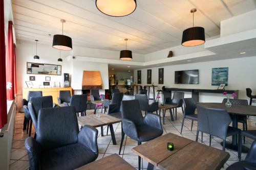 Istumisnurk majutusasutuses Hotel Skanderborghus