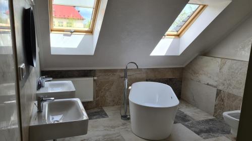 Ένα μπάνιο στο The Gusto apartmán