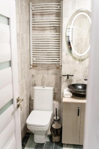Bilik mandi di Apartament ALESSIA