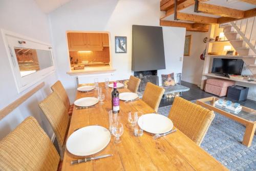 Posezení v ubytování Lac Noir 21